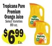 Sellers Bros Tropicana Pure Premium Orange Juice offer