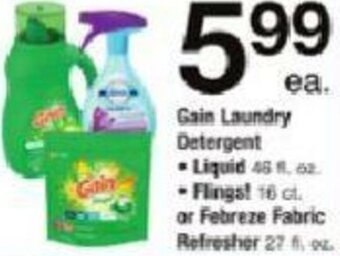 ACME Gain Laundry Detergent offer