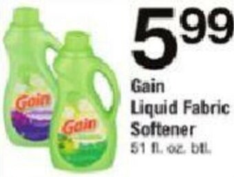 ACME Gain Liquid Fabric Softener offer