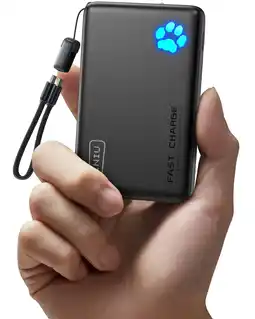 Walmart INIU Portable Charger, Slimmest 45W 10000mAh PD Fast Charging Power Bank, Black offer