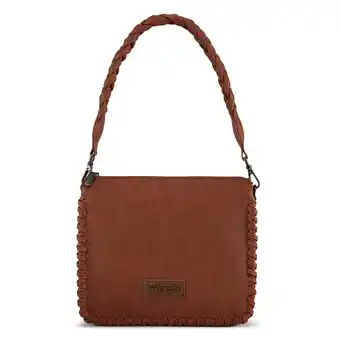 Walmart Wrangler Shoulder Bag for Women Crossbody Purse with Woven Strap offer