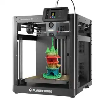 Walmart Flashforge Adventurer 5M 3D Printer, 600mm/s High Speed 3D Printer, 8.7 x 8.7 x 8.7'', Black offer