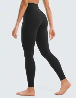Walmart CRZ YOGA Butterluxe High Waisted Lounge Legging 28 Inches Workout Leggings for Women offer