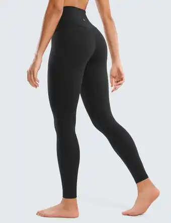 Walmart CRZ YOGA Butterluxe High Waisted Lounge Legging 28 Inches Workout Leggings for Women offer