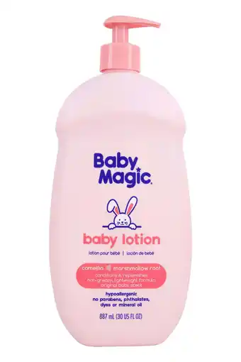 Walmart Baby Magic Gentle Baby Lotion with Original Baby Scent, 30 oz offer
