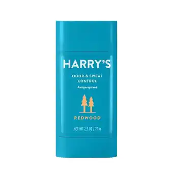 Walmart Harry's Antiperspirant Redwood - 2.5oz, Provides 24-hour odor & sweat protection offer