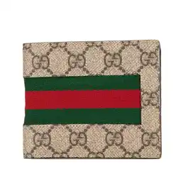 Walmart Pre-Owned Authenticated Gucci Wallet Coated Canvas Beige Unisex offer