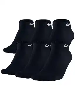 Walmart Nike Mens 6-Pack Athletic Low-Cut Socks offer
