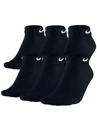 Walmart Nike Mens 6-Pack Athletic Low-Cut Socks offer