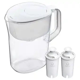 Walmart Brita Champlain Water Filter Pitcher, 10 Cup with 2 Filters offer