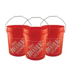Walmart 5 Gal. Homer Bucket (3-Pack) offer