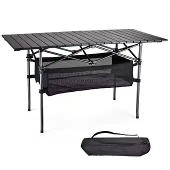 Walmart WEIDIORME Aluminum Folding Camping Table with Carrying Bag offer