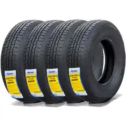 Walmart NAMA Set of 4 NM616 Heavy Duty ST Tire Radial Trailer Tire 205/75R15 Load Range D 10 Ply offer