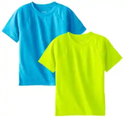 Walmart Kanu Surf Boys Swim Shirt - 2 Pack UPF 50+ Quick Dry Short Sleeve Rash Guard for Boys (Sizes: 3T-16) offer