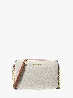 Walmart Michael Kors Women's Jet Set Large East West Crossbody Handbag offer