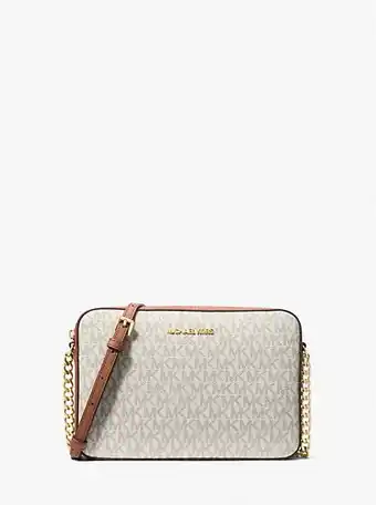 Walmart Michael Kors Women's Jet Set Large East West Crossbody Handbag offer