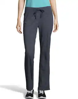 Walmart Hanes Women French Terry Pant Sweatpants Drawstring Soft Tag Free Drawcord Waist offer