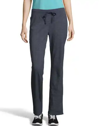 Walmart Hanes Women French Terry Pant Sweatpants Drawstring Soft Tag Free Drawcord Waist offer
