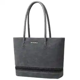 Walmart Montana West Woven Tote Bags for Women Medium Purses and Handbags, Black offer
