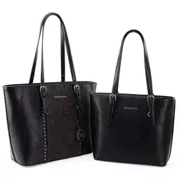 Walmart Montana West Tote Bag for Women Large Purse and Handbags Set Embossed Collection Purse 2Pcs Set offer