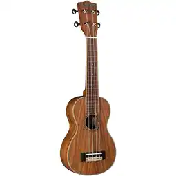 Walmart Hamano U-450 Deluxe Acacia Soprano Ukulele Satin Natural offer