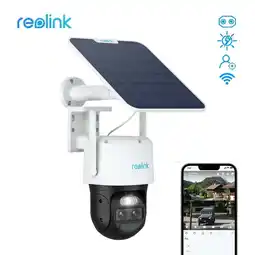Walmart Reolink TrackMix 4MP 360PTZ Security Camera Wireless Outdoor Auto Track 6X Zoom Solar 2K ColorNight offer
