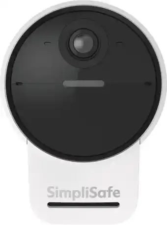 Walmart SimpliSafe - Outdoor Wireless Camera Series 2 1080p Full HD Security Camera Active Guard - White offer