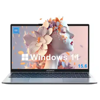 Walmart NIPOGI LX15 15.6 in FHD Laptop Intel Alder Lake N97 8GB DDR4 256GB SSD with Windows 11 Pro offer