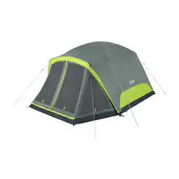 Walmart Coleman Skydome 6-Person Camping Tent with Screen Room, Rock Grey offer