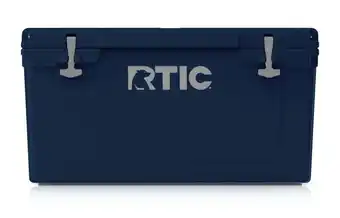 Walmart RTIC 65 QT Ultra-Tough Rotomolded Hard-Sided Ice Chest Cooler, Navy, Fits 84 Cans offer