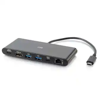 Walmart C2G 28845 USB-C Docking Station with 4K HDMI, Ethernet, USB and Power Delivery - Black offer