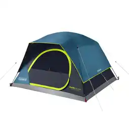 Walmart Coleman 4-Person Dark Room Skydome Camping Tent offer