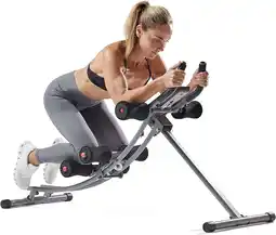 Walmart Sunny Health & Fitness Core Glider Ab Waist Trainer Machine - Ab & Core Slides offer