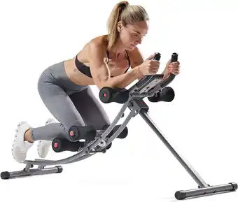Walmart Sunny Health & Fitness Core Glider Ab Waist Trainer Machine - Ab & Core Slides offer