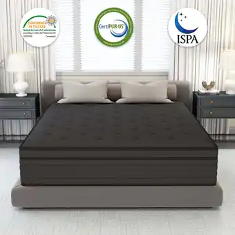 Walmart 12 inch King Mattress,Hybrid Mattresses Medium Firm in a Box offer