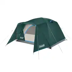 Walmart Coleman Skydome 4-Person Camping Tent with Full-Fly Vestibule, Evergreen offer