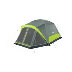Walmart Coleman Skydome 4-Person Camping Tent with Screen Room, Rock Grey offer