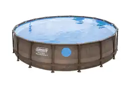 Walmart Coleman Power Steel Swim Vista 18' x 48 Above Ground Swimming Pool Set offer
