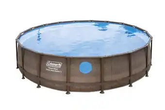 Walmart Coleman Power Steel Swim Vista 18' x 48 Above Ground Swimming Pool Set offer