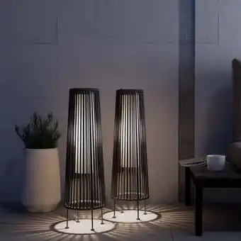 Walmart Grand Patio Outdoor Solar Floor Lights, Waterproof, Gray, 2-Pack offer