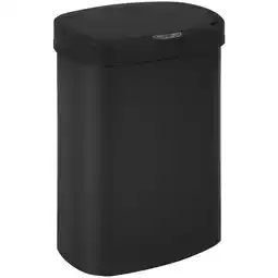 Walmart BestOffice 13 Gallon Plastic Touchless Kitchen Trash Can with Motion Sensor for Indoor Use(Black) offer