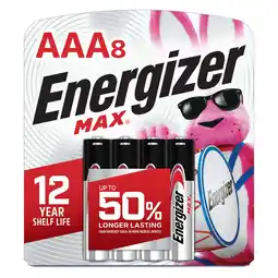 Walmart Energizer MAX AAA Batteries (8 Pack), Triple A Alkaline Batteries offer