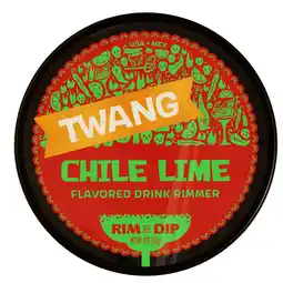 Walmart Twang Chile Lime Flavored Drink Rimming Kosher Salt, 1- 4 oz Tray offer