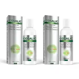 Walmart Cosalic Coal Tar & Salicylic Acid Solution | for Itch Relief Dandruff Free Shampoo-6.8 oz(Pack of 2) offer