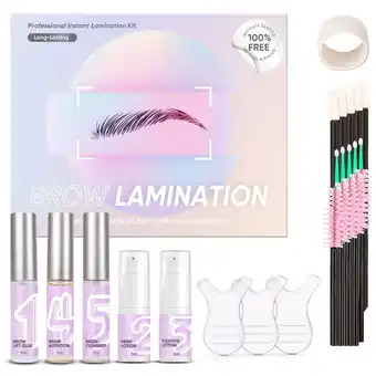 Walmart Brow Lamination Kit, DIY Eyebrow Lamination Kit Professional Eye Brow Perm offer