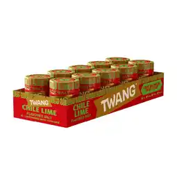 Walmart Twang Chile Lime Flavored Snack Salt, 1.5 oz, 10 Count offer