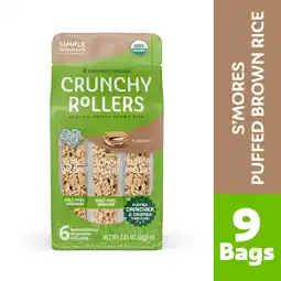 Walmart Friendly Grains Crunchy Rollers S'mores Gluten-Free Toasted Puffs, 9 Packs of 6, 2.85 oz offer