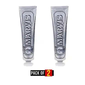 Walmart Marvis Whitening Toothpaste Mint 2 x 85ml offer