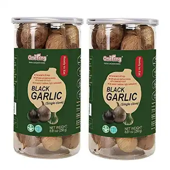 Walmart ONETANG Black Garlic 250g Pack of 2, 0 Additives, High in Antioxidants 500g offer