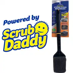 Walmart Mr. Bar-B-Q Scrub Daddy Bristle Free Grill Brush, Steam Cleaning with ArmorTec Steel Mesh offer